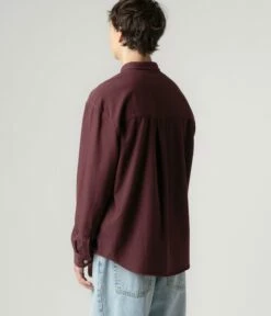 Polar Mitchell Herringbone Shirt - Wine -FLATSPOT Sales polar mitchell herringbone shirt wine 3 5b6a0bcf 3478 43ec b45d c137a67819f0