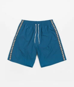 Polar P Stripe City Swim Shorts - Police Blue