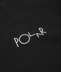 Polar Stroke Logo T-Shirt - Black -FLATSPOT Sales polar stroke logo t shirt black 4