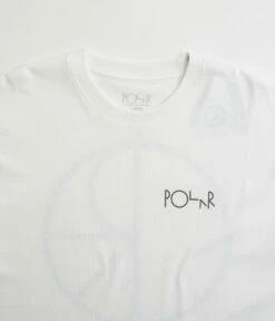 Polar Stroke Logo T-Shirt - White -FLATSPOT Sales polar stroke logo t shirt white 3