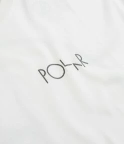 Polar Stroke Logo T-Shirt - White -FLATSPOT Sales polar stroke logo t shirt white 4