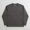 Polar Team Long Sleeve T-Shirt - Dark Grey Melange 2 Polar Team Long Sleeve T-Shirt - Dark Grey Melange -FLATSPOT Sales polar team long sleeve t shirt dark grey melange 1