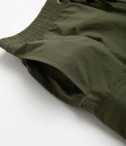 Polar Utility Swim Shorts - Dark Olive -FLATSPOT Sales polar utility swim shorts dark olive 6