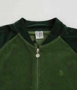 Polar Velour Ralph Jacket - Garden Green -FLATSPOT Sales polar velour ralph jacket garden green 3