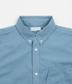 Pop Trading Company BD Shirt - Blue Shadow -FLATSPOT Sales pop trading company bd shirt blue shadow 4