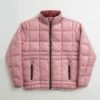 Pop Trading Company Quilted Reversible Puffer Jacket - Mesa Rose / Fired Brick 2 Pop Trading Company Quilted Reversible Puffer Jacket - Mesa Rose / Fired Brick -FLATSPOT Sales pop trading company quilted reversible puffer jacket mesa rose fired brick 1