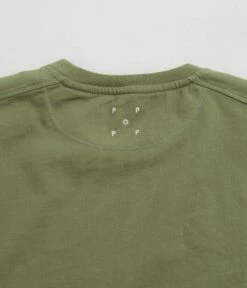 Pop Trading Company Trading T-Shirt - Loden Green -FLATSPOT Sales pop trading company trading t shirt loden green 3