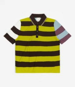Pop Trading Company X Paul Smith Polo Shirt - Golden Yellow