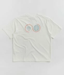 Purple Mountain Observatory Globe T-Shirt - White