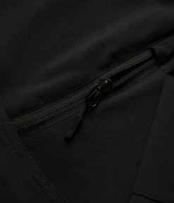 Purple Mountain Observatory Soft Shell Advanced Funnel Jacket - Black -FLATSPOT Sales purple mountain observatory soft shell advanded funnel jacket black 4