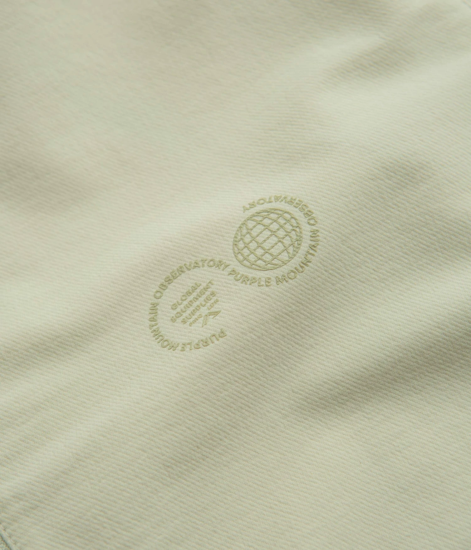 Purple Mountain Observatory Soft Shell Advanced Funnel Jacket - Bone 5 Purple Mountain Observatory Soft Shell Advanced Funnel Jacket - Bone - Image 3