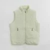 Purple Mountain Observatory Water Repel Kyoto Quilted Vest - Bone -FLATSPOT Sales purple mountain observatory water repel kyoto quilted vest bone 1
