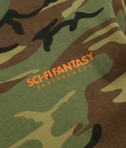 Sci-Fi Fantasy Camo T-Shirt - Green -FLATSPOT Sales sci fi fantasy camo t shirt green 3