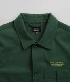 Sci-Fi Fantasy Chore Coat - Deep Teal -FLATSPOT Sales sci fi fantasy chore coat deep teal 5