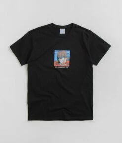 Sci-Fi Fantasy Leaking Eyes T-Shirt - Black