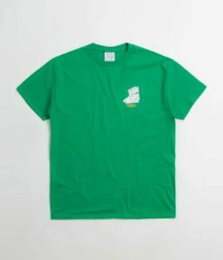 Sci-Fi Fantasy Ski Boot T-Shirt - Green