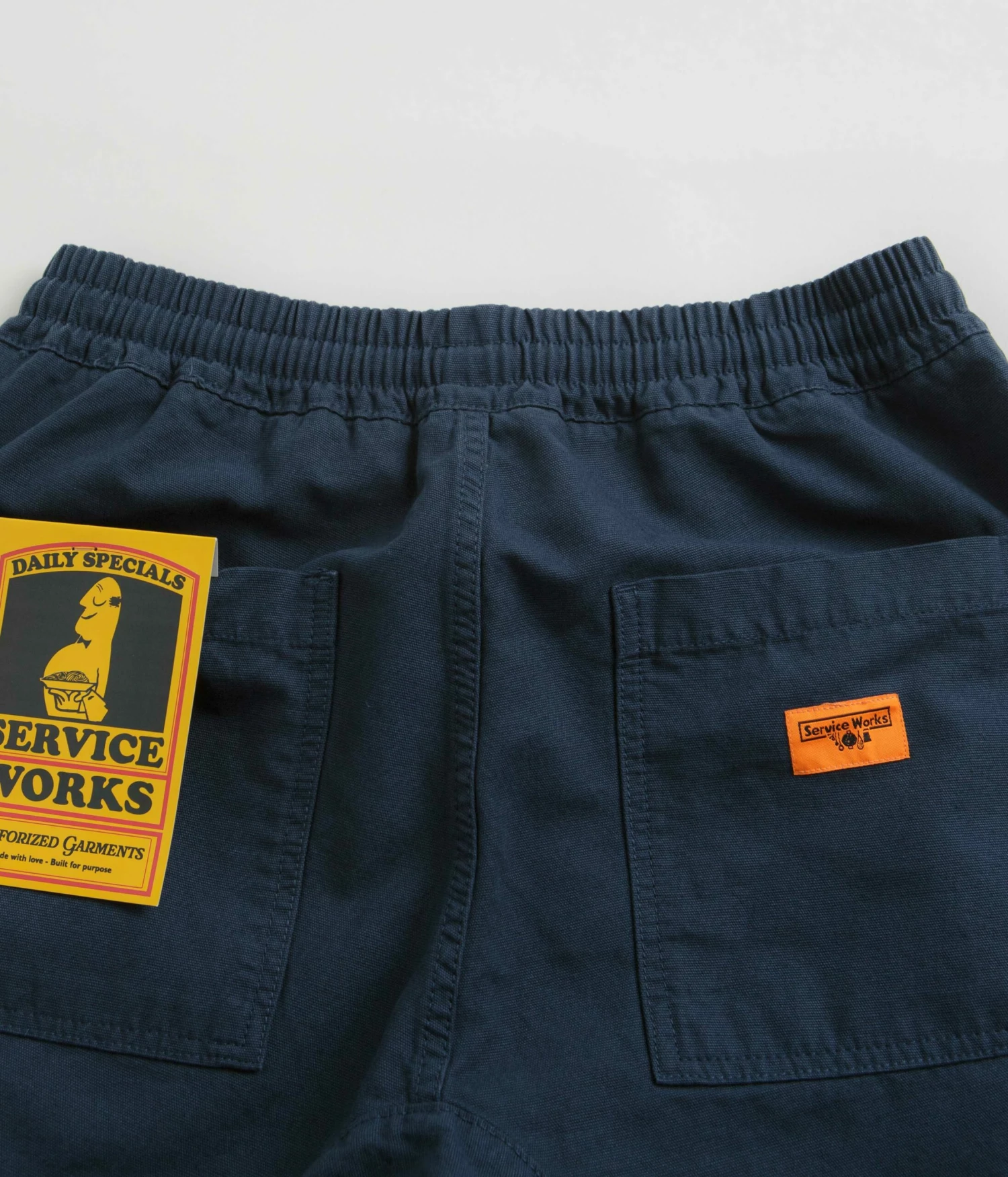 Service Works Classic Chef Shorts - Navy 7 Service Works Classic Chef Shorts - Navy - Image 5