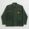 Service Works Corduroy Coverall Jacket - Forest -FLATSPOT Sales service works corduroy coverall jacket forest 1
