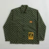 Service Works Coverall Jacket - Green Checker -FLATSPOT Sales service works coverall jacket green checker 1