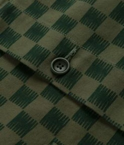 Service Works Coverall Jacket - Green Checker -FLATSPOT Sales service works coverall jacket green checker 5