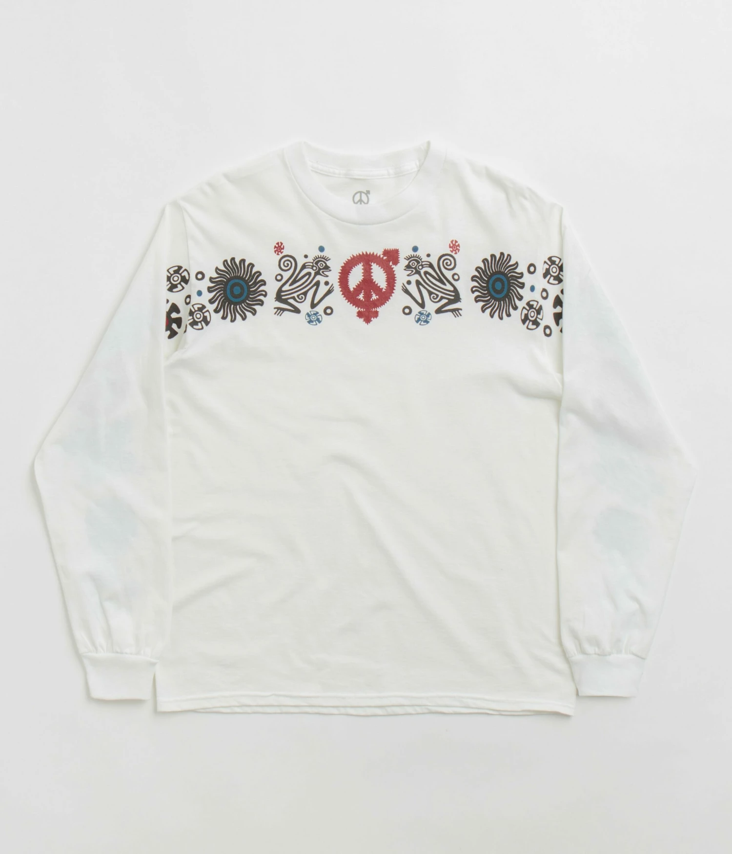 Sexhippies Primate Long Sleeve T-Shirt - White 3 Sexhippies Primate Long Sleeve T-Shirt - White