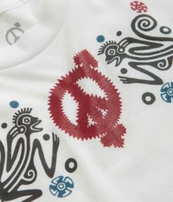 Sexhippies Primate Long Sleeve T-Shirt - White 9 Sexhippies Primate Long Sleeve T-Shirt - White -FLATSPOT Sales sexhippies primate long sleeve t shirt white 3