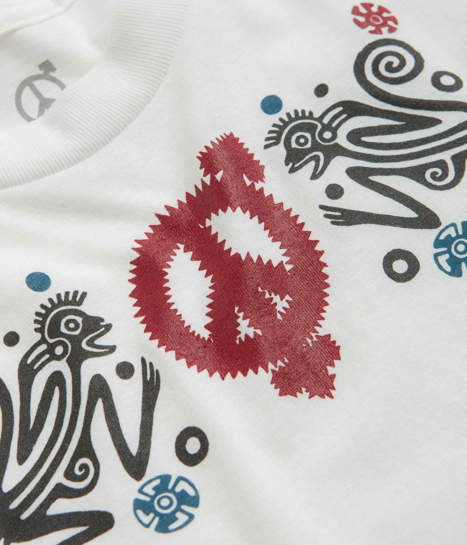 Sexhippies Primate Long Sleeve T-Shirt - White 5 Sexhippies Primate Long Sleeve T-Shirt - White - Image 3