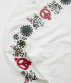 Sexhippies Primate Long Sleeve T-Shirt - White 11 Sexhippies Primate Long Sleeve T-Shirt - White -FLATSPOT Sales sexhippies primate long sleeve t shirt white 5