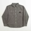 Stan Ray Chambray Shirt - Black 1 Stan Ray Chambray Shirt - Black -FLATSPOT Sales stan ray chambray shirt black 1