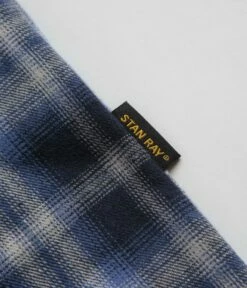 Stan Ray Flannel Shirt - Navy Plaid -FLATSPOT Sales stan ray flannel shirt navy plaid 3