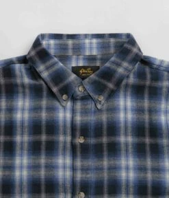 Stan Ray Flannel Shirt - Navy Plaid -FLATSPOT Sales stan ray flannel shirt navy plaid 4