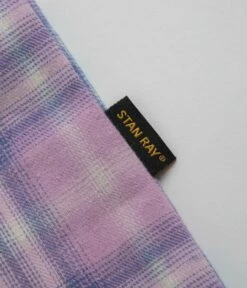 Stan Ray Flannel Shirt - Pink Plaid -FLATSPOT Sales stan ray flannel shirt pink plaid 3