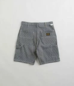 Stan Ray Painter Shorts - Hickory Stripe -FLATSPOT Sales stan ray painter shorts hickory stripe 3