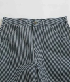 Stan Ray Painter Shorts - Hickory Stripe -FLATSPOT Sales stan ray painter shorts hickory stripe 4