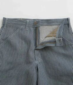 Stan Ray Painter Shorts - Hickory Stripe -FLATSPOT Sales stan ray painter shorts hickory stripe 6