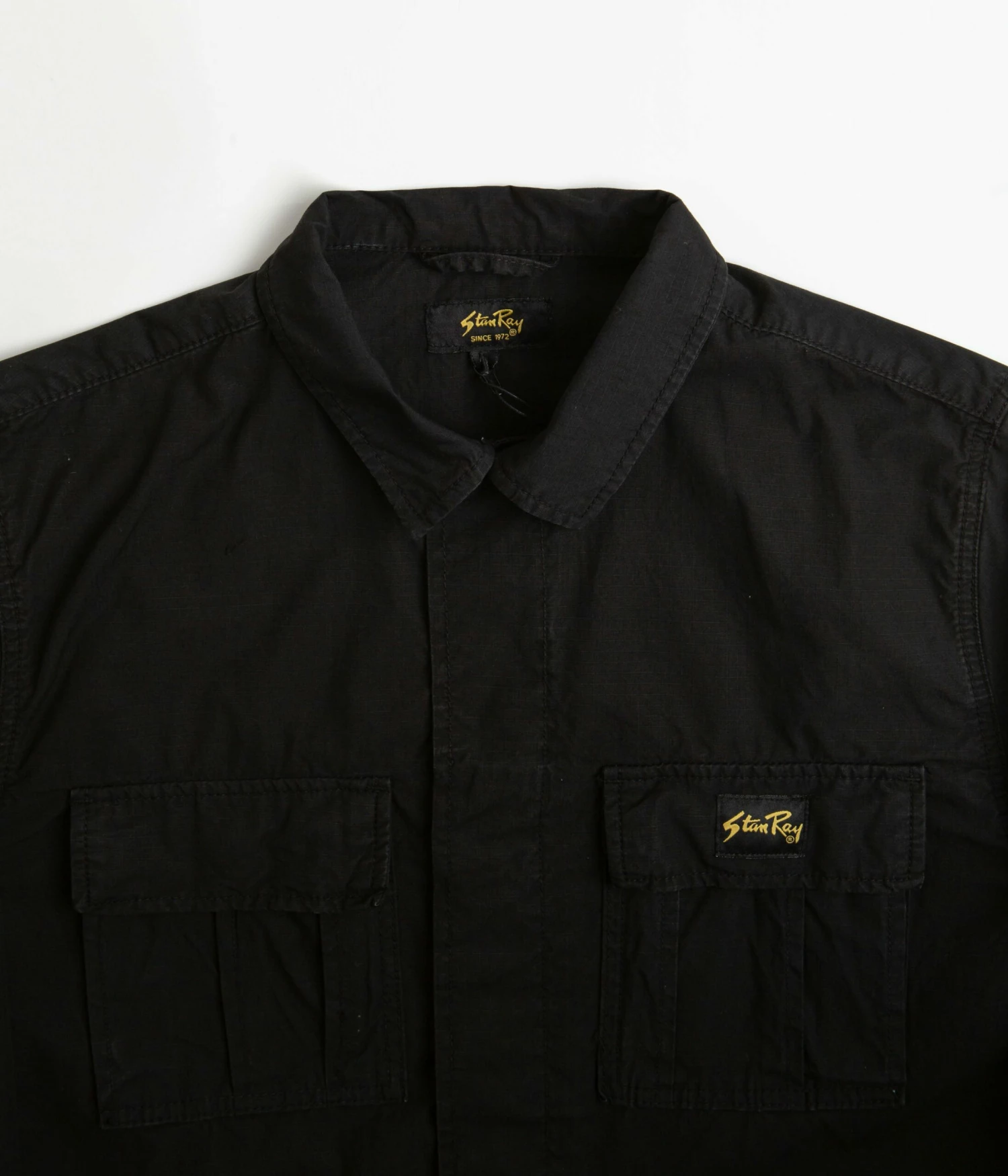 Stan Ray Utility Jacket - Black Ripstop 6 Stan Ray Utility Jacket - Black Ripstop - Image 4