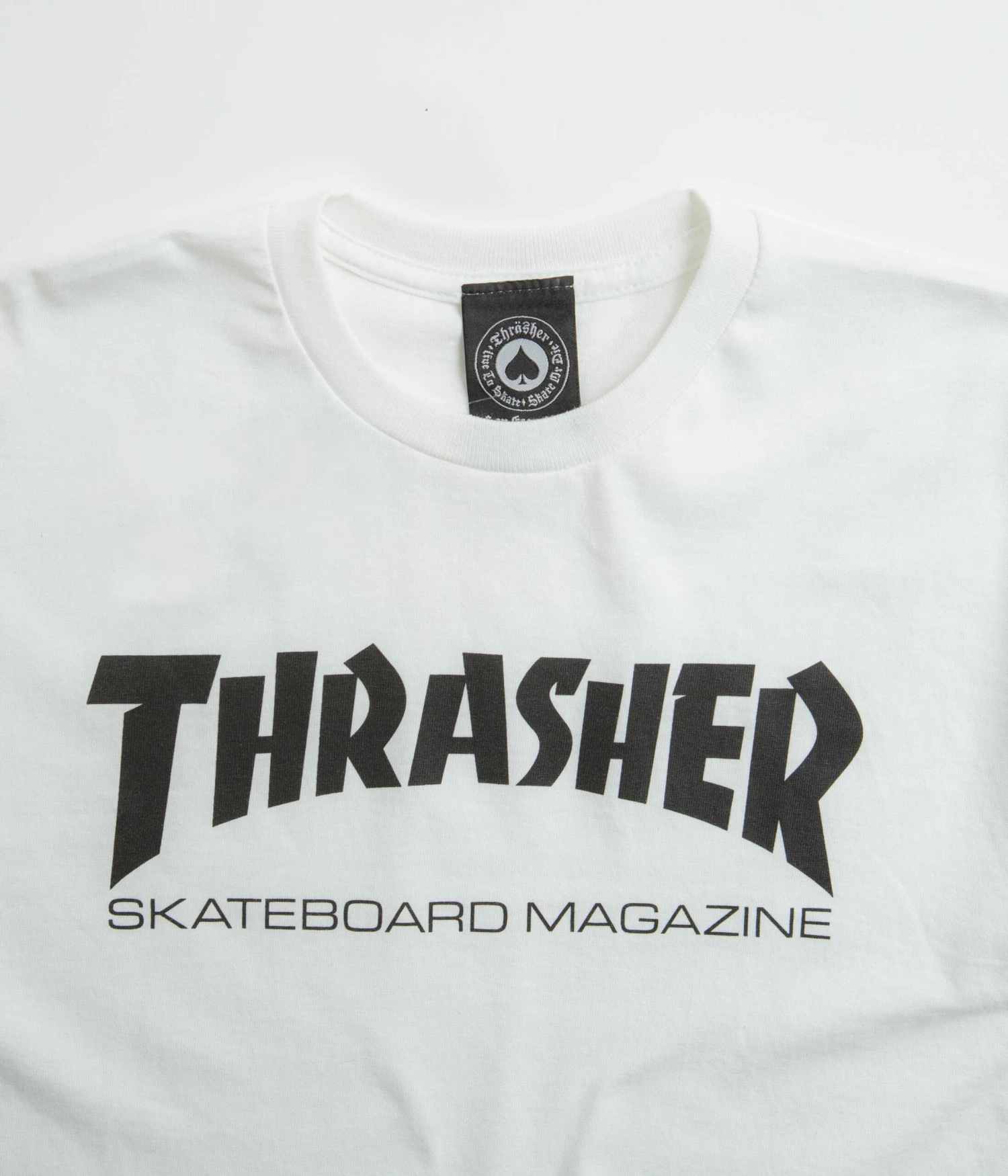 Thrasher Skate Mag T-Shirt - White 4 Thrasher Skate Mag T-Shirt - White - Image 2
