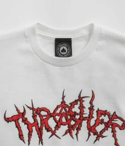 Thrasher Thorns T-Shirt - White -FLATSPOT Sales thrasher thorns t shirt white 3