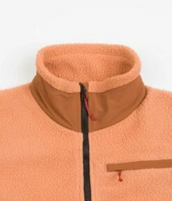 Topo Designs Womens Mountain Pullover Fleece - Rust / Brick -FLATSPOT Sales topo designs womens mountain pullover fleece rust brick 5