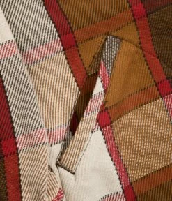 Topo Designs Womens Mountain Shirt Jacket - Brown / Natural Plaid -FLATSPOT Sales topo designs womens mountain shirt jacket brown natural plaid 4