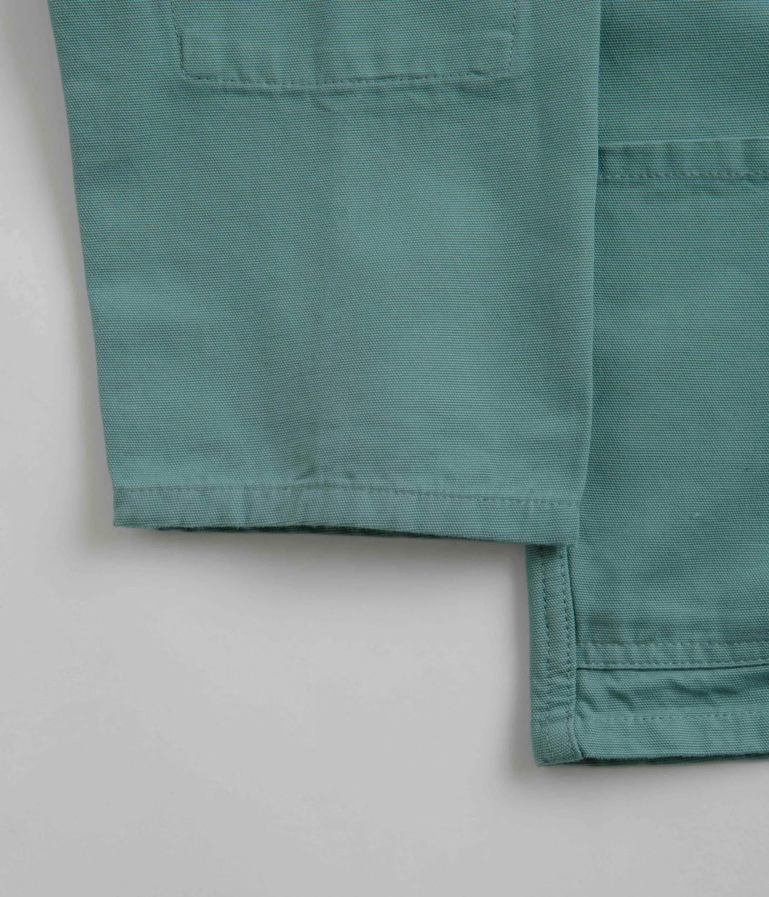 Uskees 3001 Buttoned Overshirt - Eucalyptus 4 Uskees 3001 Buttoned Overshirt - Eucalyptus - Image 2