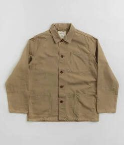 Uskees 3001 Buttoned Overshirt - Khaki