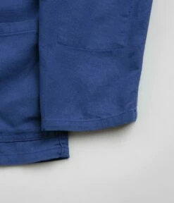 Uskees 3001 Buttoned Overshirt - Ultra Blue -FLATSPOT Sales uskees 3001 buttoned overshirt ultra blue 3 1