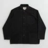 Uskees 3001 Cord Buttoned Overshirt - Midnight Blue -FLATSPOT Sales uskees 3001 cord buttoned overshirt midnight blue 1