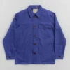 Uskees 3003 Buttoned Work Shirt - Ultra Blue -FLATSPOT Sales uskees 3003 buttoned work shirt ultra blue 1