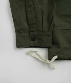 Uskees 3013 Oversized Coach Jacket - Vine Green -FLATSPOT Sales uskees 3013 oversized coach jacket vine green 2