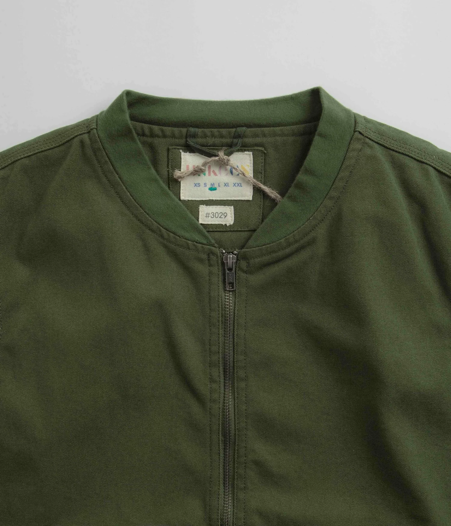 Uskees 3029 Patch Pocket Canvas Vest - Coriander 4 Uskees 3029 Patch Pocket Canvas Vest - Coriander - Image 2