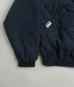 Yardsale Diamond Quilted Jacket - Blue -FLATSPOT Sales yardsale diamond quilted jacket blue 3