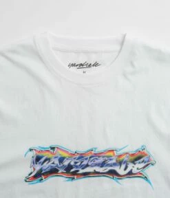 Yardsale Shiny T-Shirt - White -FLATSPOT Sales yardsale shiny t shirt white 2
