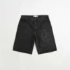 Yardsale Snake Denim Shorts - Black -FLATSPOT Sales yardsale snake denim shorts black 1